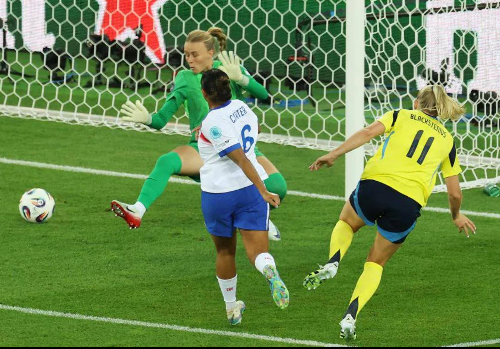 瑞典女足备战紧张,冲刺胜利在望 瑞典女足备战紧张,冲刺胜利在望